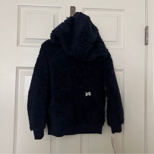 Carter's Navy Plush Hooded Pullover